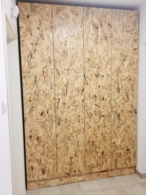 Armadio in OSB